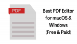 5 Top PDF Editor for Windows & Mac 2022